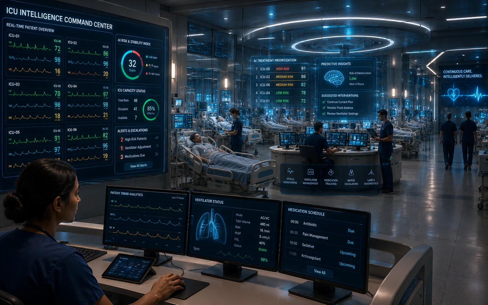 LifeGuard AI Smart ICU Ecosystem